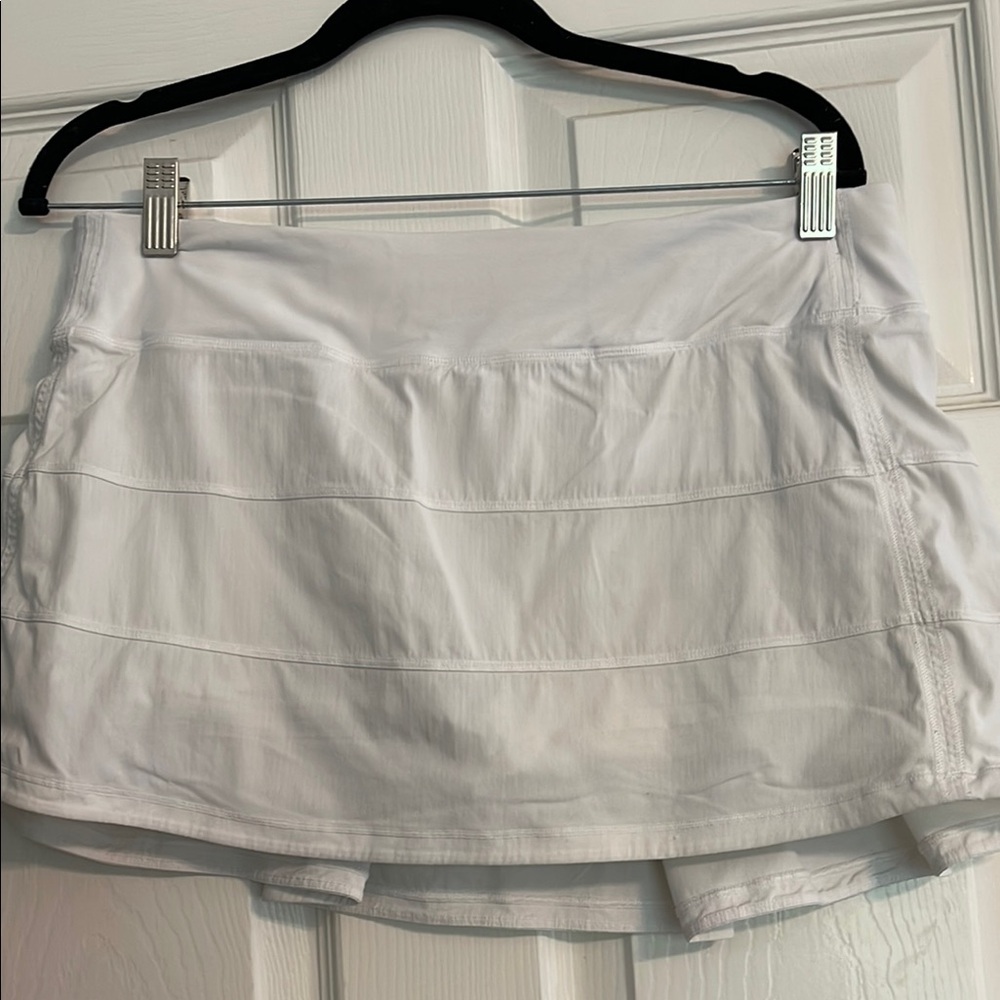 Lululemon Athletica White Mini Skirt